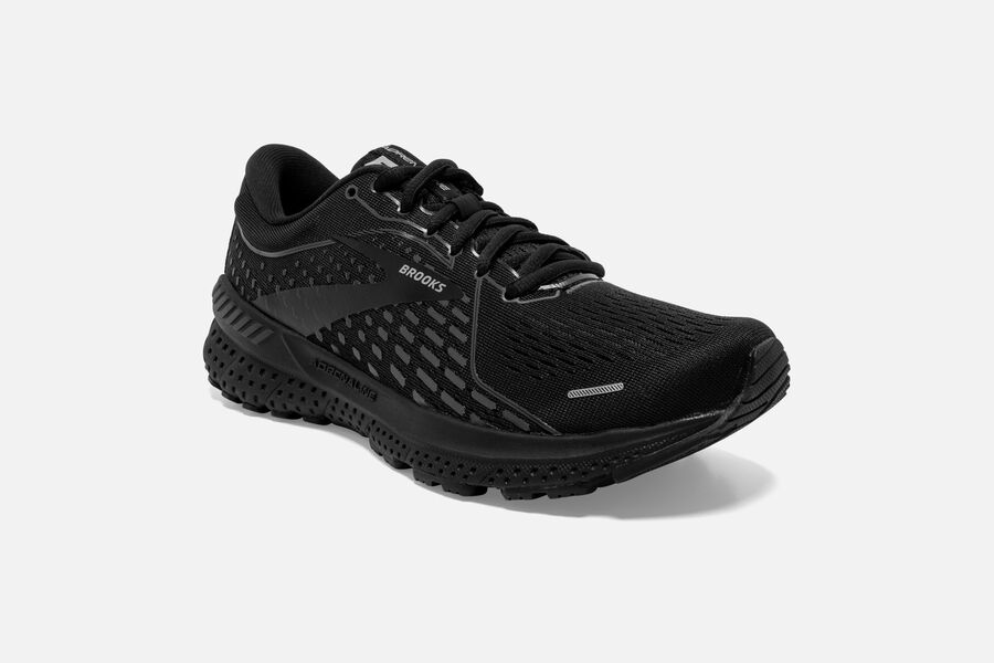 Brooks Running Shoes - Adrenaline GTS 21 Road Womens - Black - NRP-419503